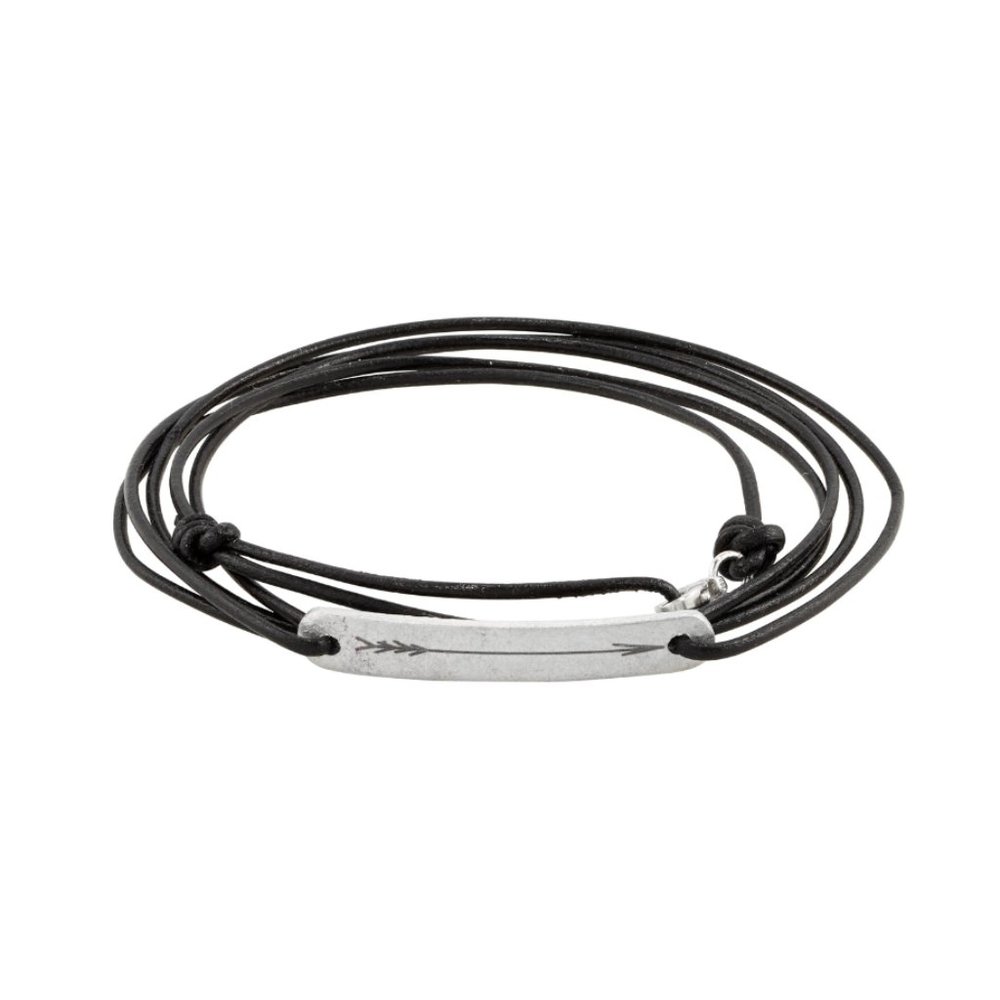arrow tag wrap bracelet
